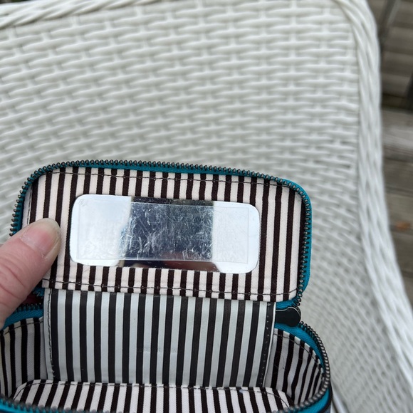 Henri Bendel Galactic Petrol Lipstick Cosmetic Case - Picture 8 of 12